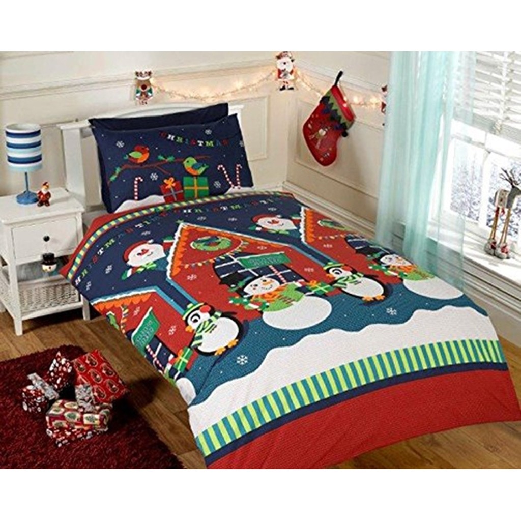 Jule Sengetøj - Julemandens Hule