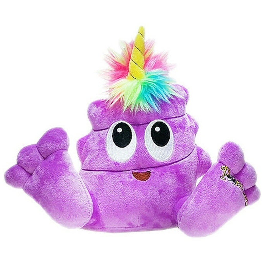Poo-Nicorns 25,5 cm bamse, Lilla