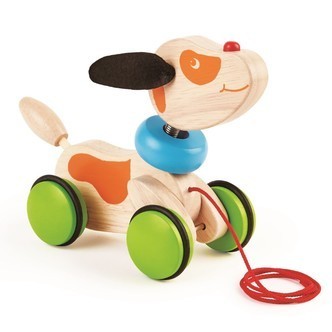 Pintoy træklegetøj Hundehvalp (fra 12 M)