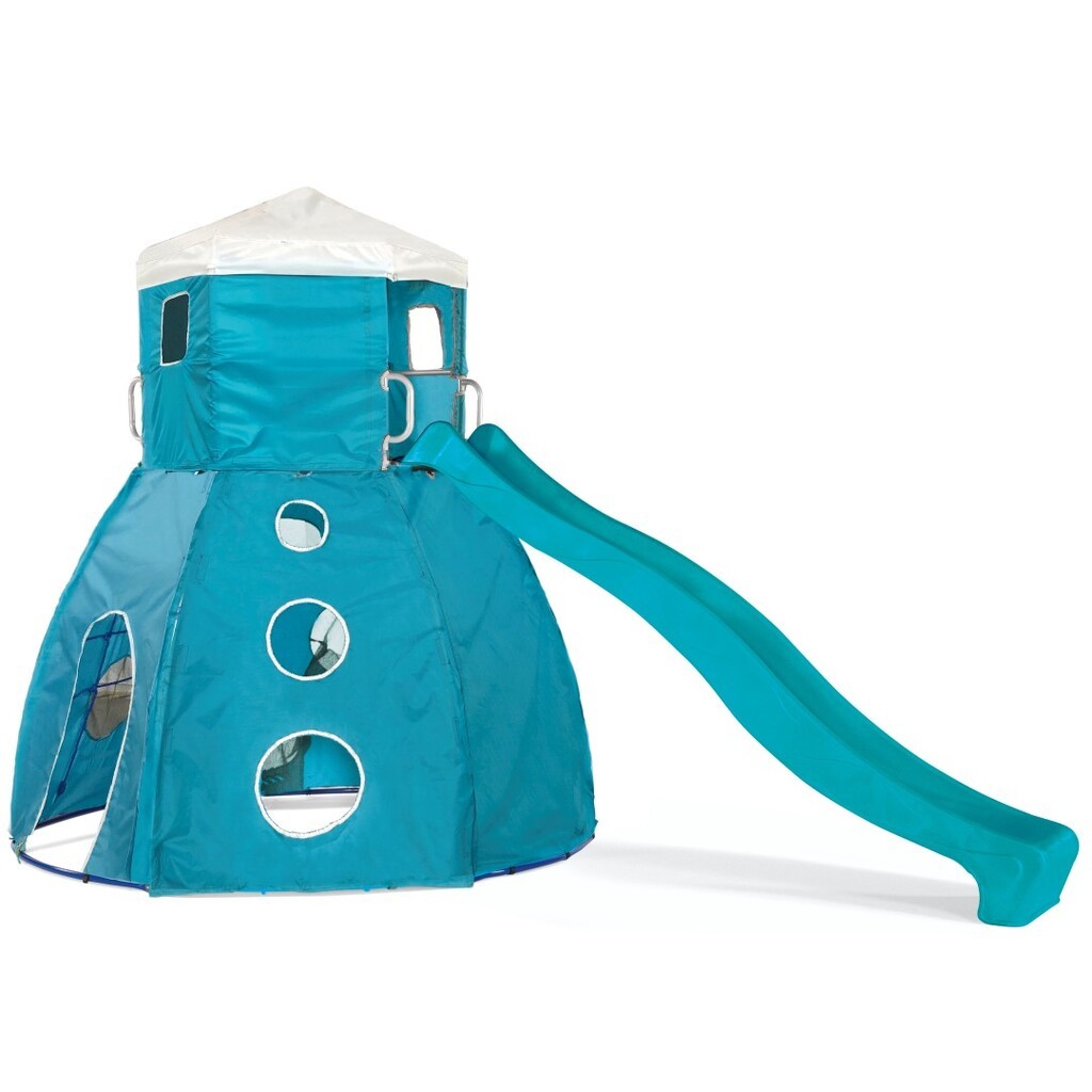 Plum Metal Dome Klatrestativ m/rutsjebane+sider