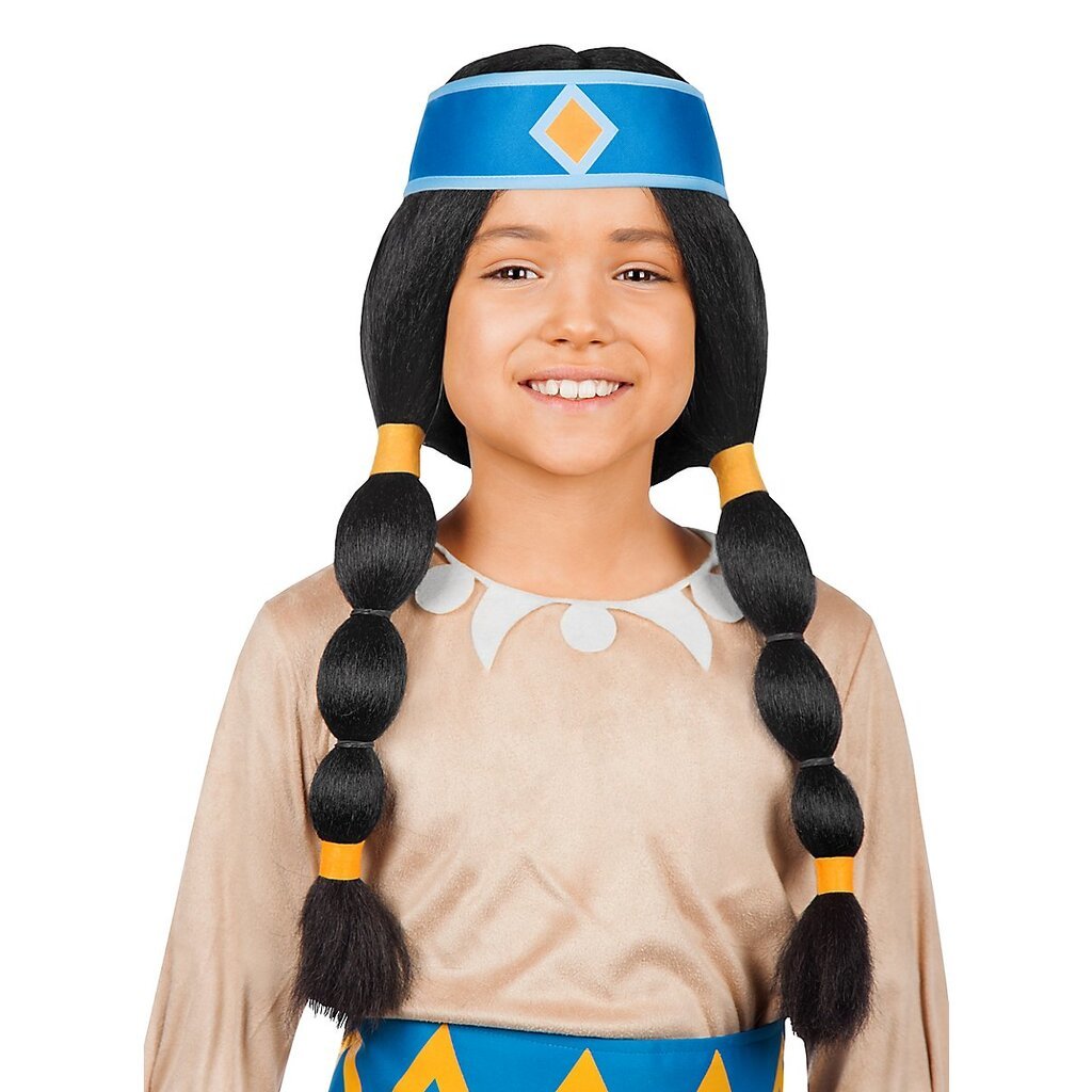 Yakari Rainbow indianer Børne Paryk