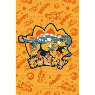 Jurassic World Fleece tæppe - 100 x 150 cm