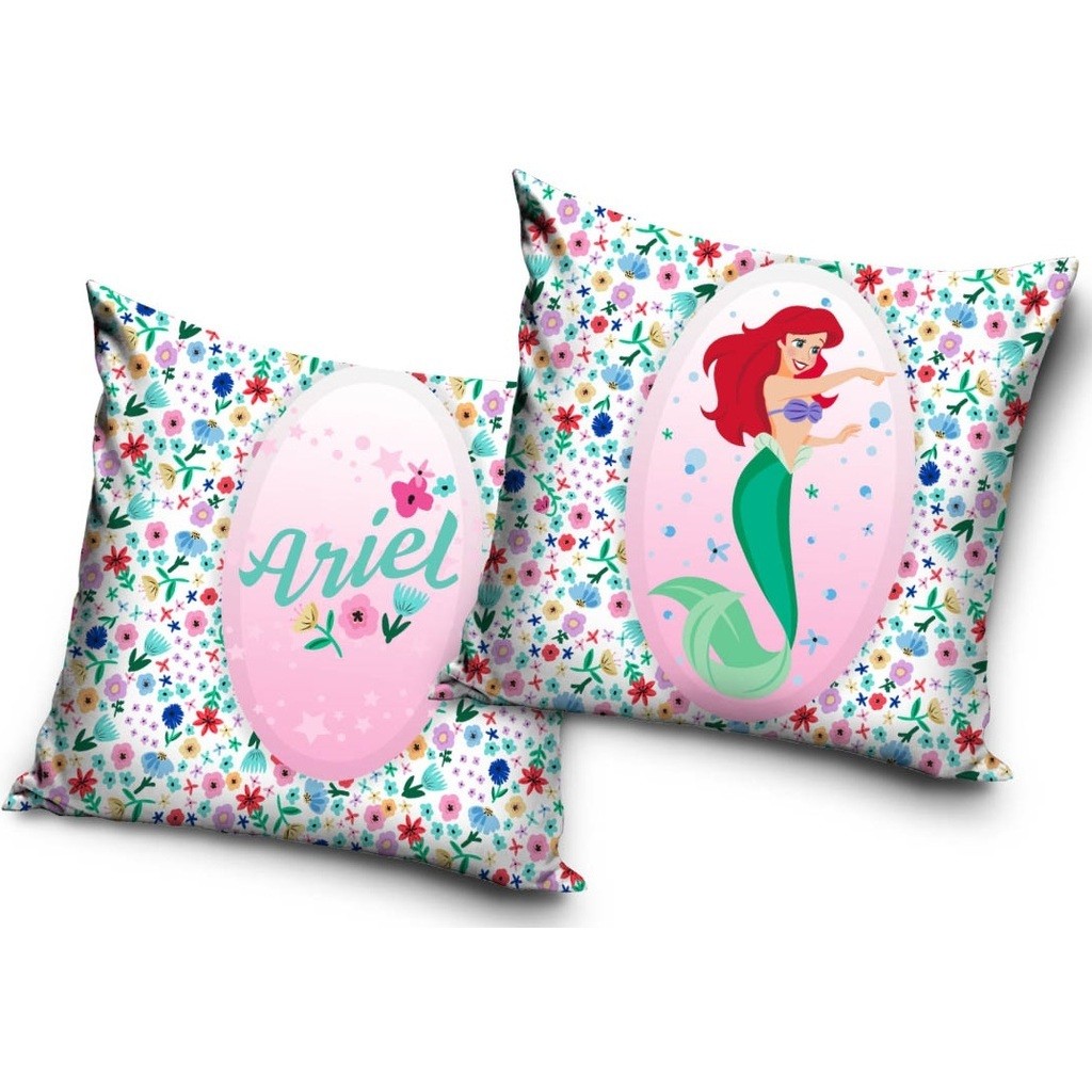 Disney Prinsesser Ariel pudebetræk 40 x 40 cm