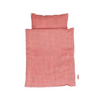 Krea Dukkesengetøj Rødternet