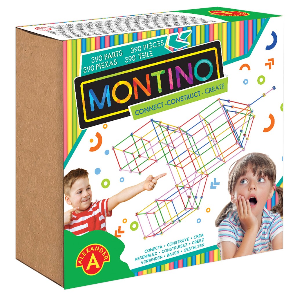 Montino 390 Kontruktionslegetøj (390 dele)
