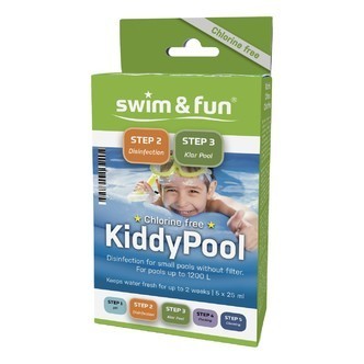 Kiddy Pool klorfri vandpleje til soppebassin