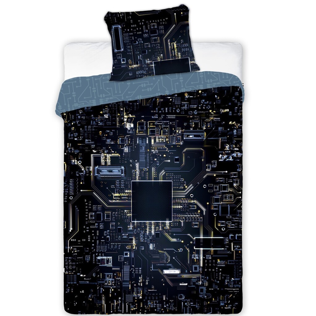 Teenager Processor Sengetøj 140x200 cm - 100 procent bomuld