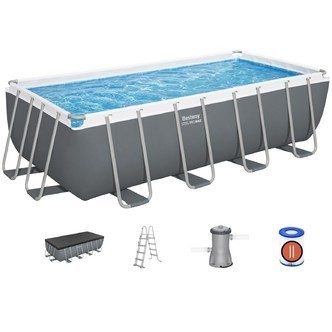 Bestway  Stel Pro Max 488 x 244 x 122 cm Rektangulær Pool