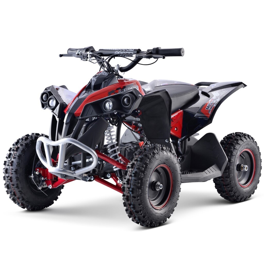 EL  Mini ATV Renegade 1000W m/fart begrænser+lys Rød