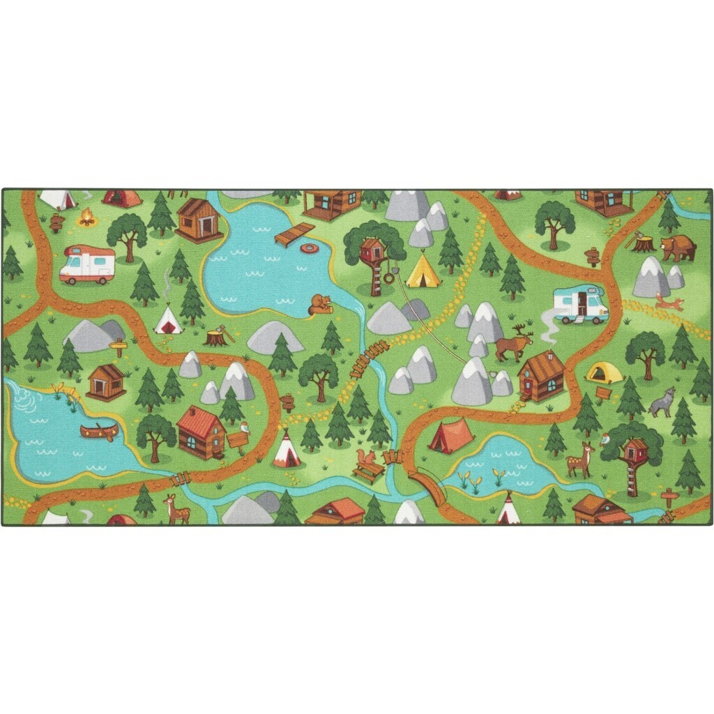 Bil Legetæppe Wild Life  95 x 200 cm