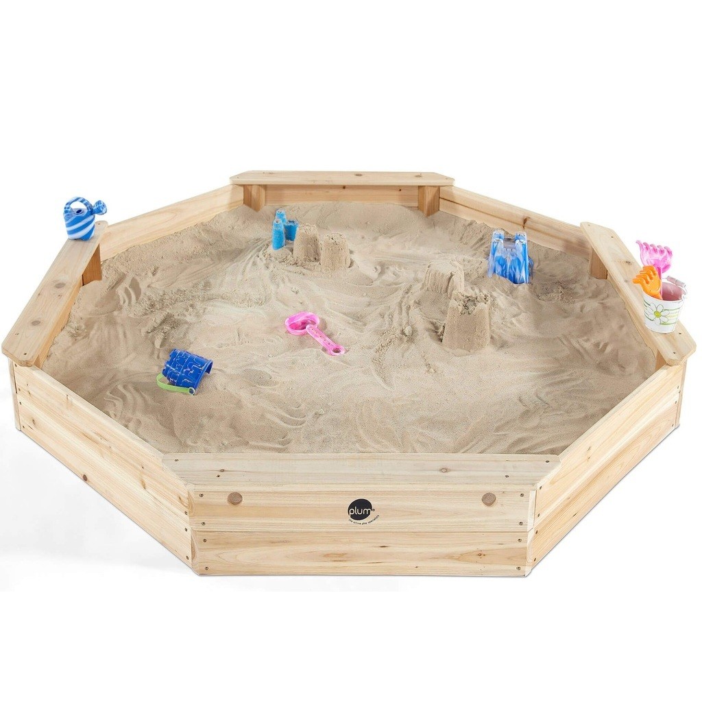 Plum Gigant Træ Sandkasse 150 x 150 cm