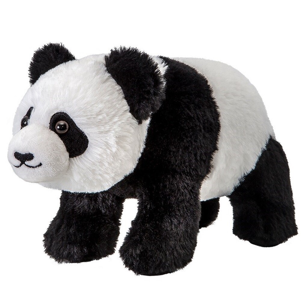 Panda Bamse 25 x 15 cm - All About Nature Green