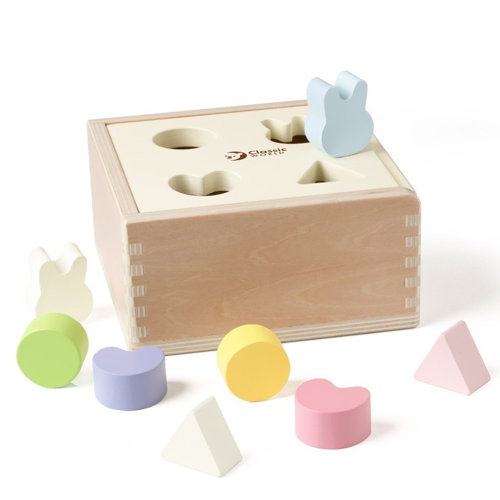 Classic Træ Mara form sorteringslegetøj (fra 12 M)