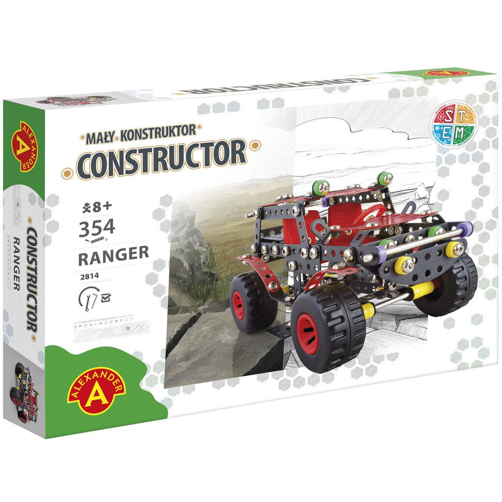 Metal Konstruktionsbyggesæt -  Ranger Black Spider