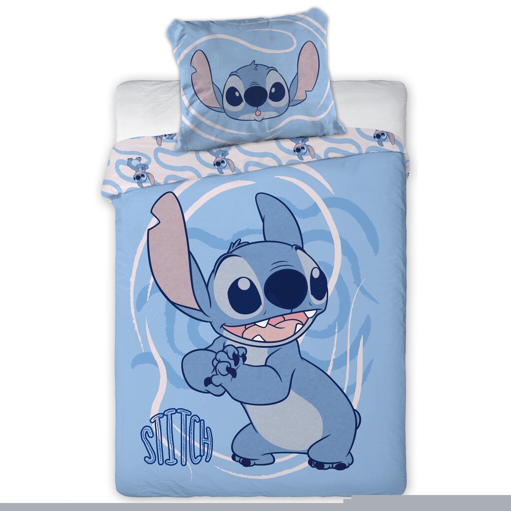 Stitch Junior Sengetøj 100x135 cm - 100 procent bomuld