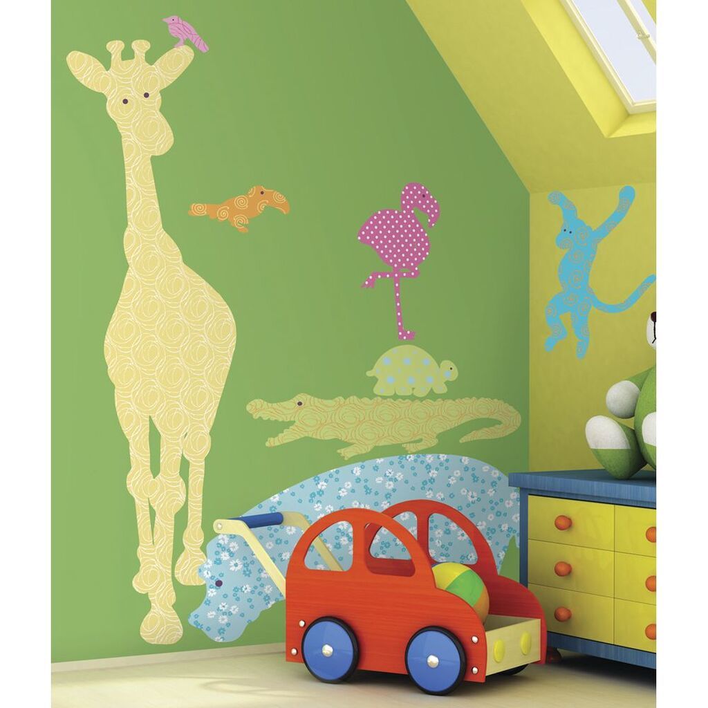 Dyresilhuetter Wallstickers