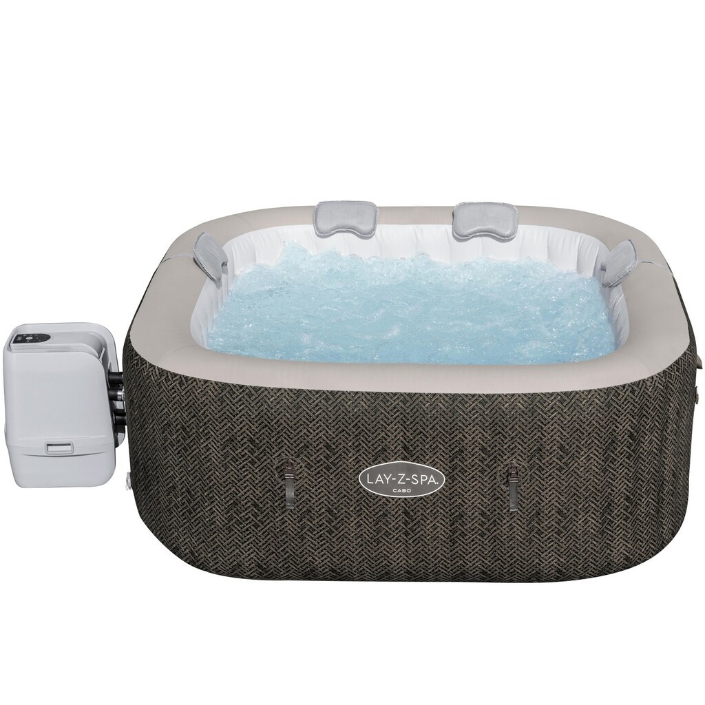Lay-Z Spabad 180 x 180 x 71 cm Cabo Smart HydroJet 6 Spabad