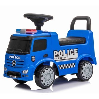 Mercedes Antos Politi Gåbil med støjfrie hjul/Lædersæde/lyd/lys