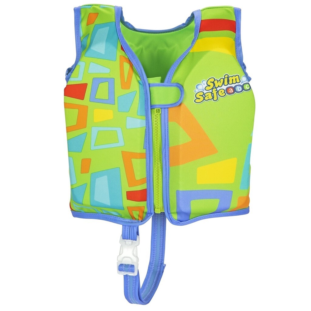 Swim Safe Svømme Træningsvest UPF 50+, Skum 1119 kg,  Grøn