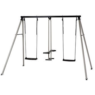 Hörby Bruk Classic Silver Metal Gyngestativ
