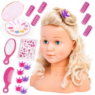 Super Model Sminke og Frisørhoved