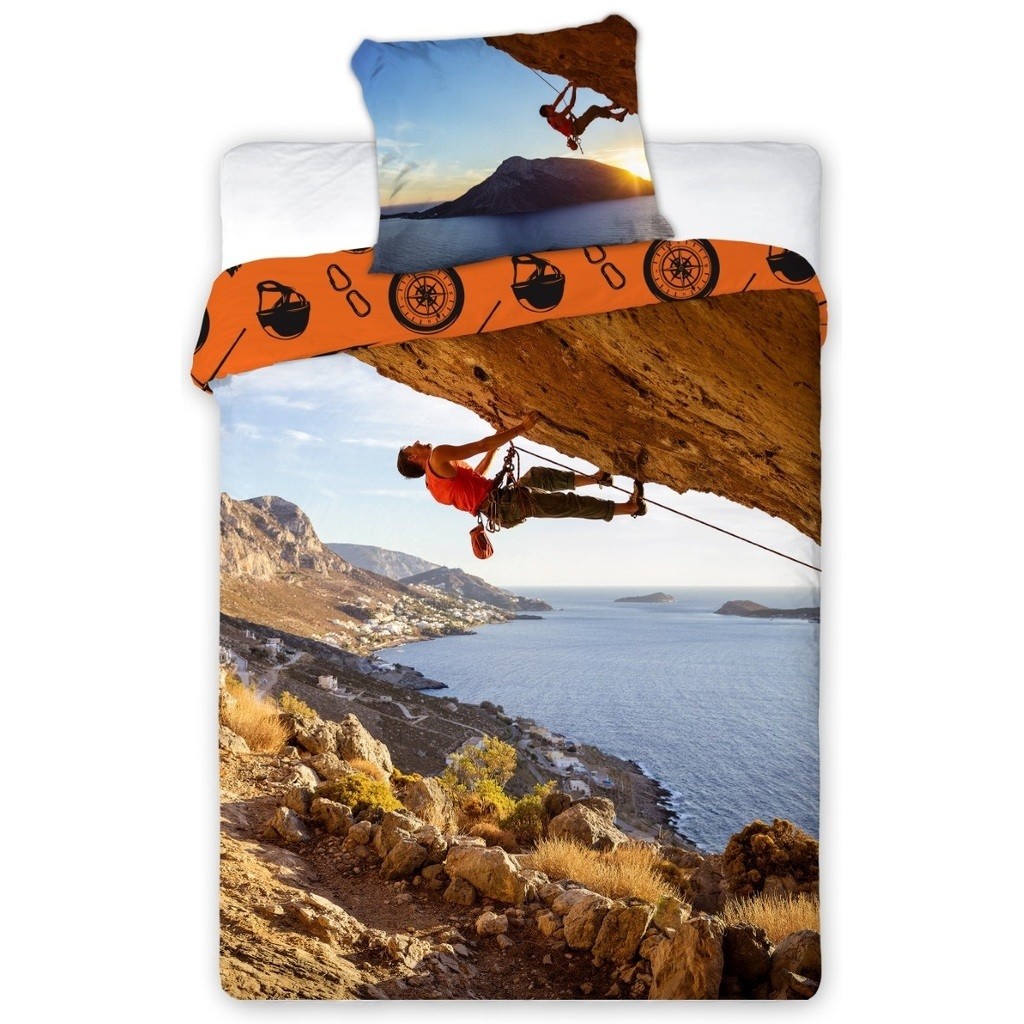 Klatrer Sengetøj 140x200 cm - 100 procent bomuld