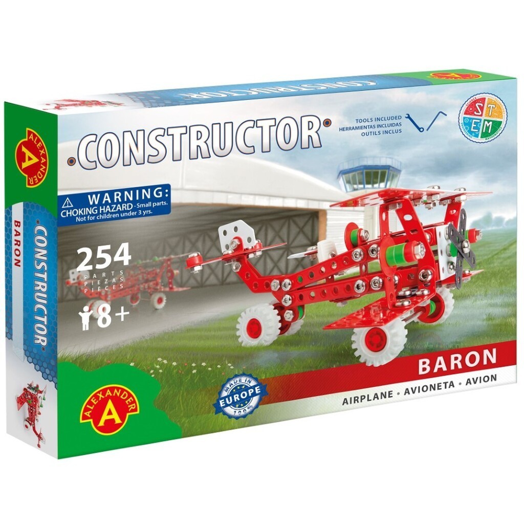 Fly Metal Konstruktionsbyggesæt - Baron