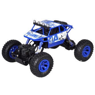 Rock Rover Fjernstyret 4WD Crawler 1:18 2.4G, Blå