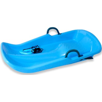 Bobslæde / Kælk med håndbremser, Blå