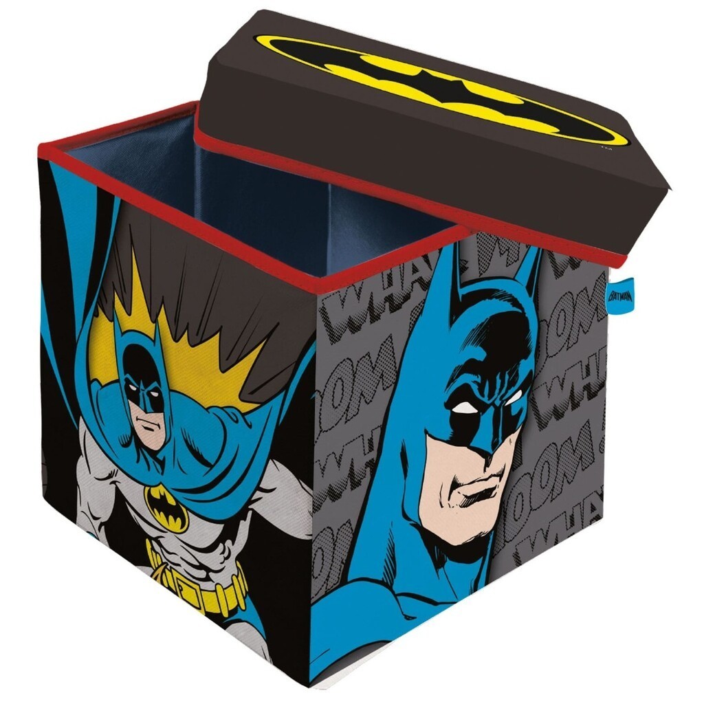Batman Skammel med opbevaring (Sammenklappelig )