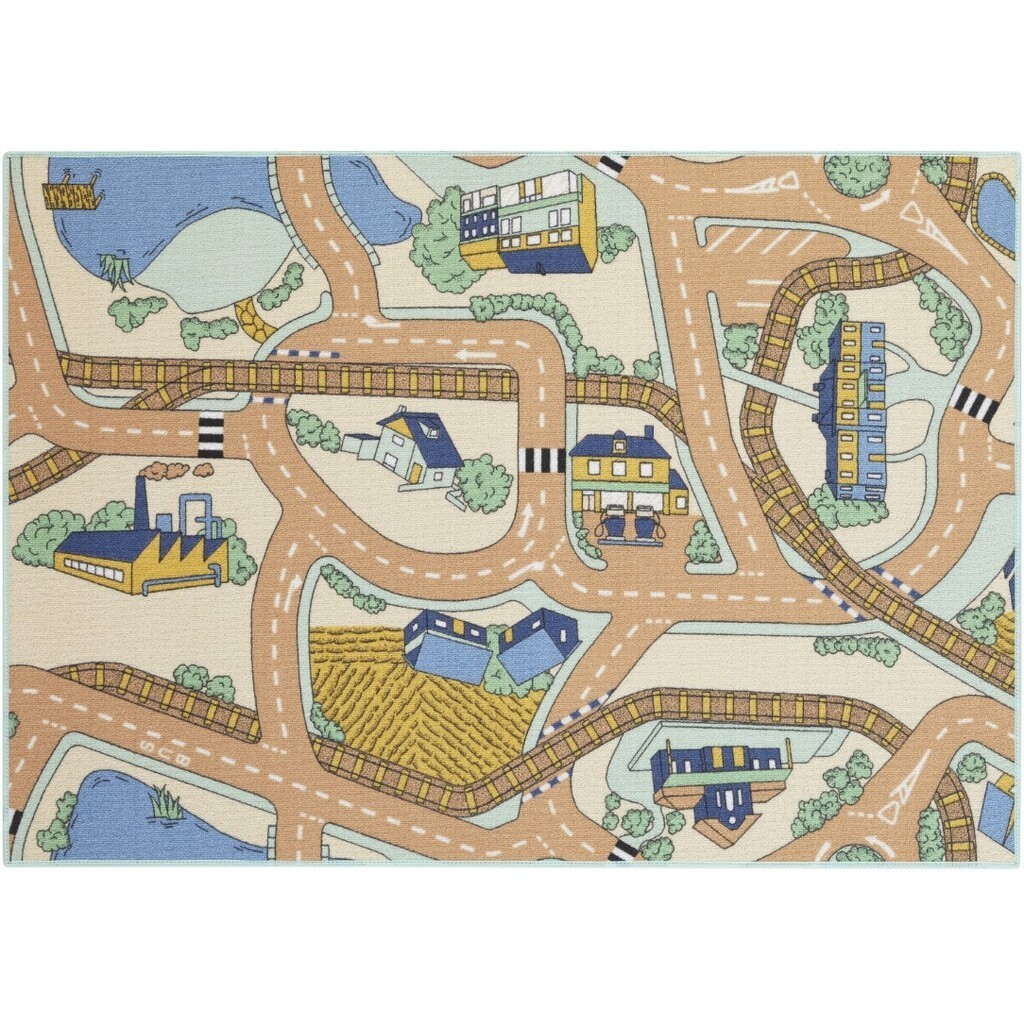 Bil Legetæppe Ørken Tåge  95 x 133 cm