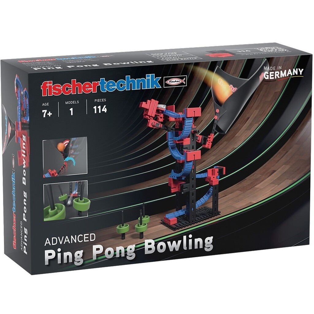 Fischertechnik Advanced Ping Pong Bowling(Build your own game)