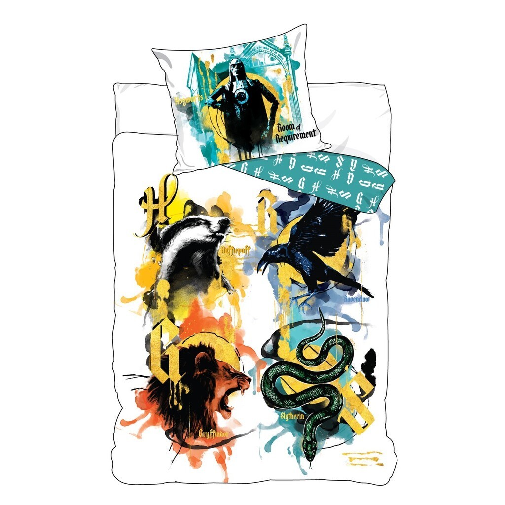 Harry Potter ''Room of requirement'' Sengetøj, 100 procent bomuld