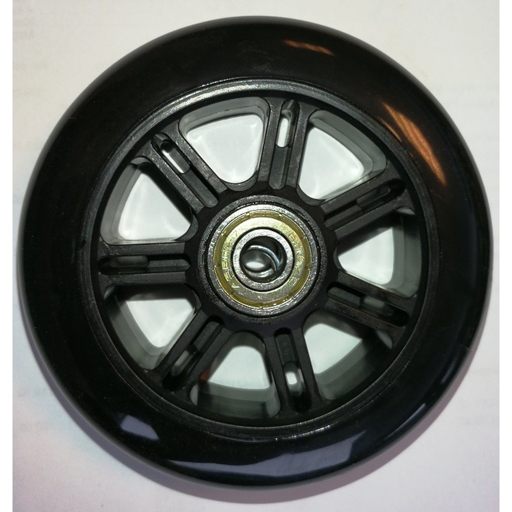 MCU-Sport Nylon Hjul + ABEC-7 Leje Sort