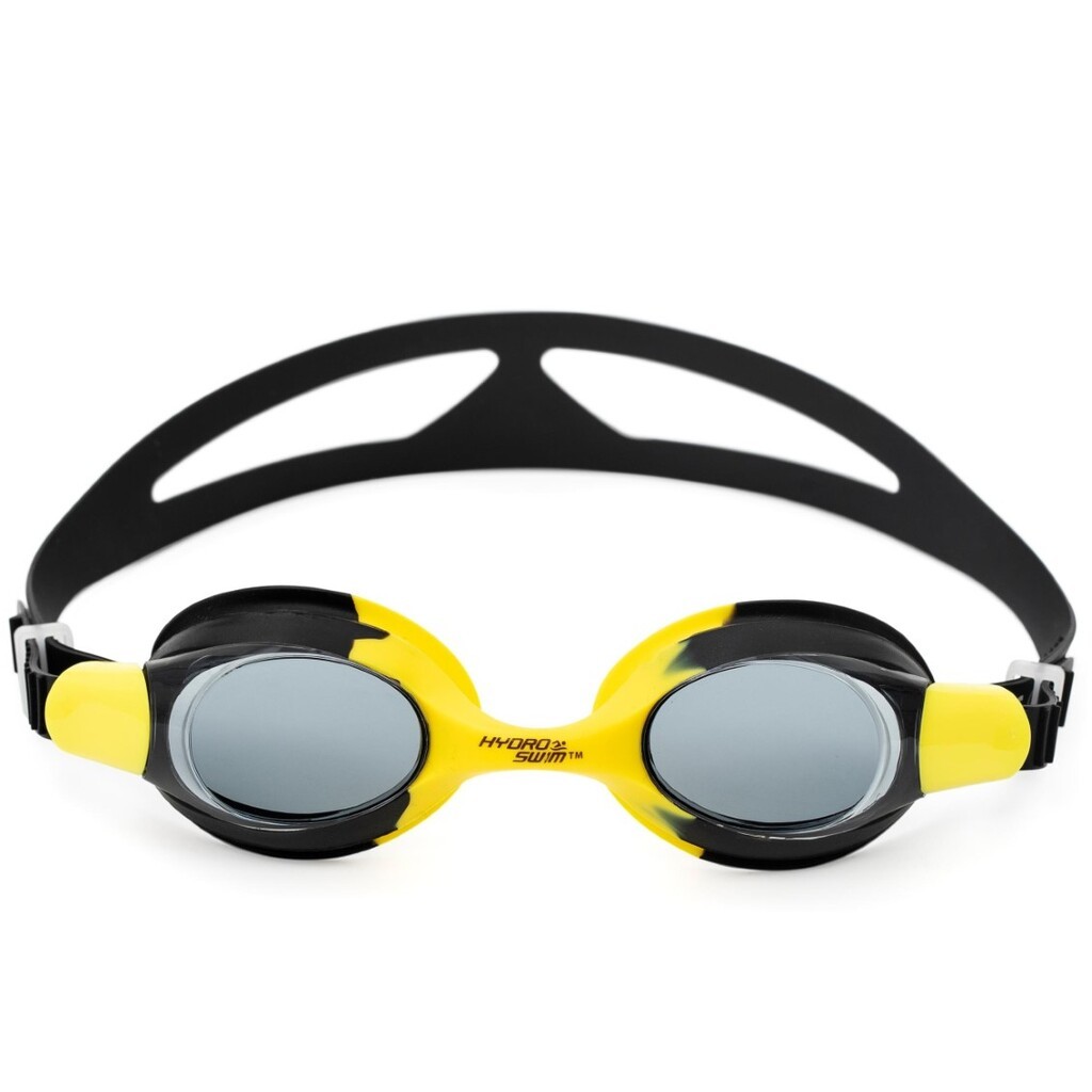 Hydro-Swim  Svømmebrille ''Ocean Crest'' fra 7 år, Sort / Gul