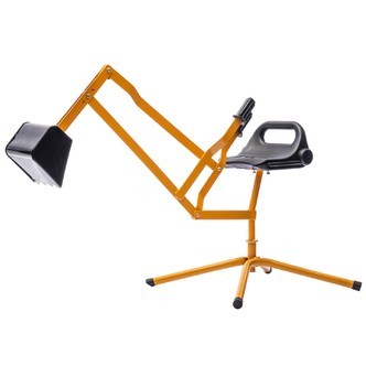 MegaLeg Metal Gravemaskine HQ til børn og sandkassen, Orange