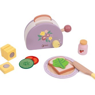 Classic World Grace Brødrister sæt med tilbehør - Træ legetøj