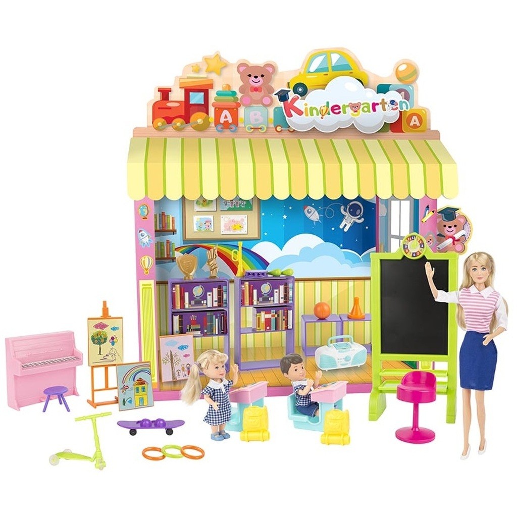 Kari Michell Min børnehave dukkehus