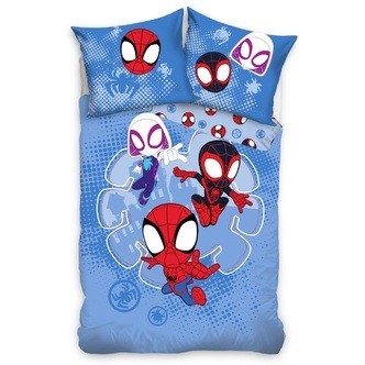 Spiderman Sengetøj 150 x 210 cm - 100 procent bomuld