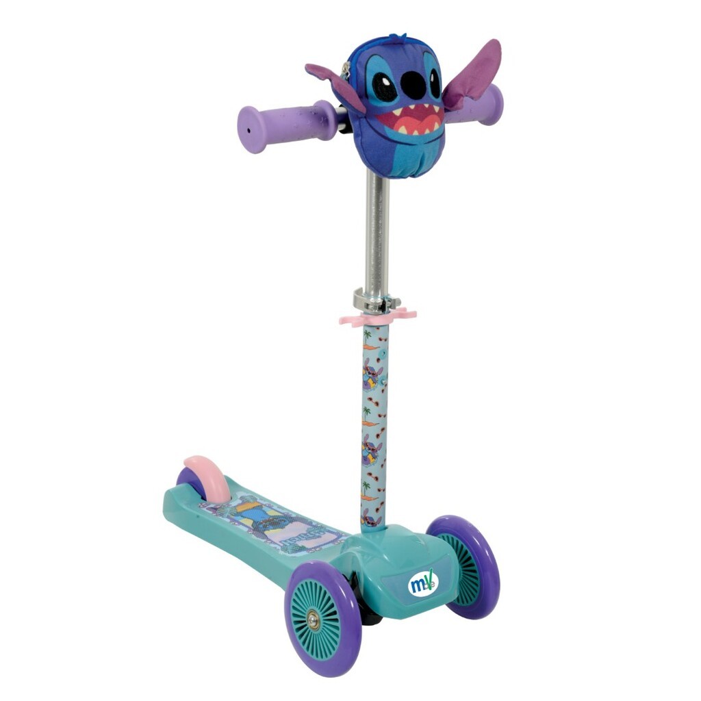 Stitch Mini Go! Tilt Løbehjul med Stitch Squishle