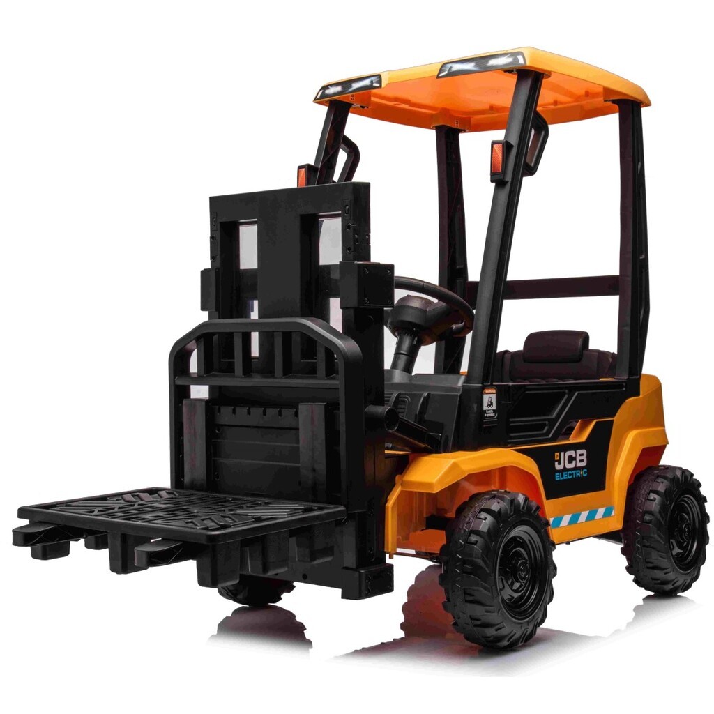 JCB EL Gaffeltruck til Børn 12V m/2.4G Fjernbetjening og Lithium