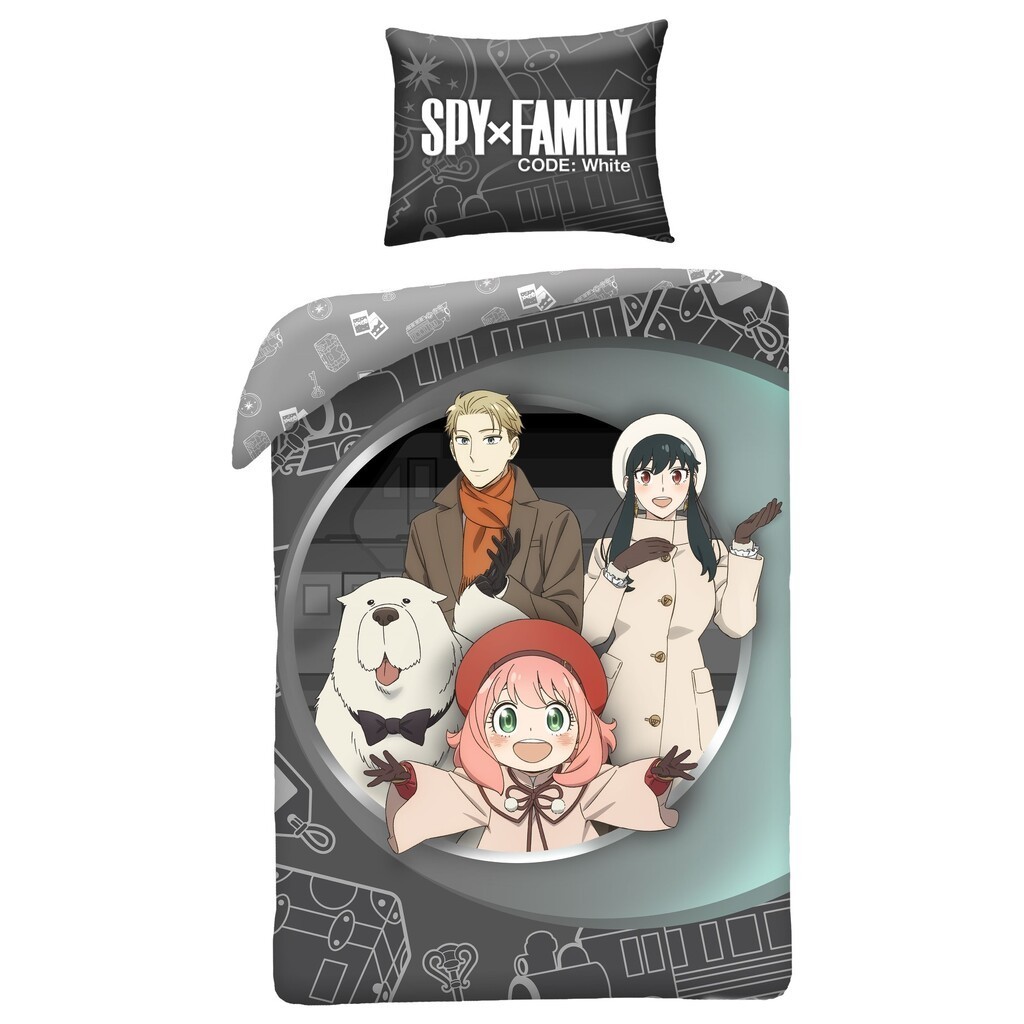Spy X Family Sengetøj 140 x 200 cm - 100 procent bomuld