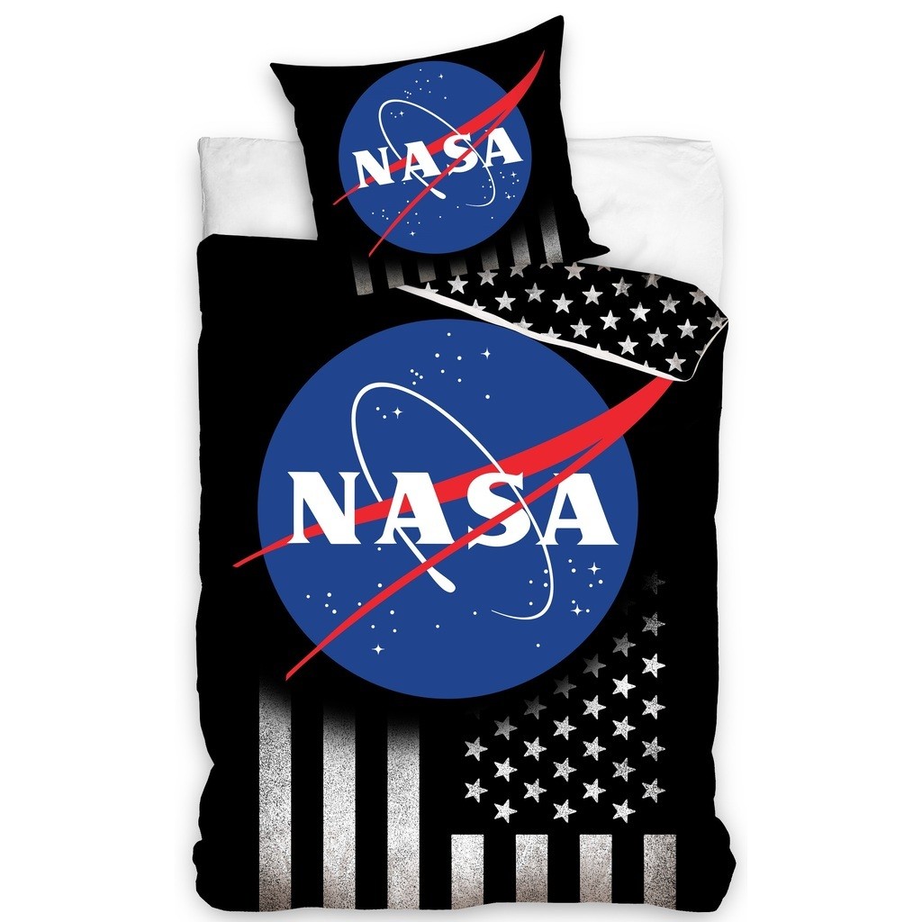 NASA Sengetøj 140x200 cm - 100 procent bomuld, Design 2