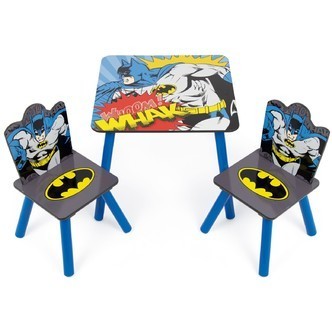 Batman Classic Træ bord med stole