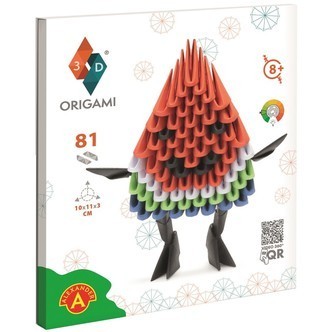 Origami 3D -  Vandmelon