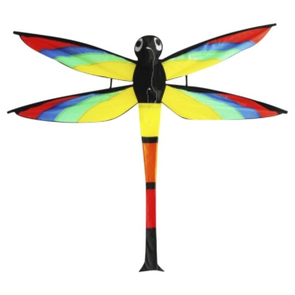 Dragonfly 3D drage til børn fra 6 år,  110 x 144 cm