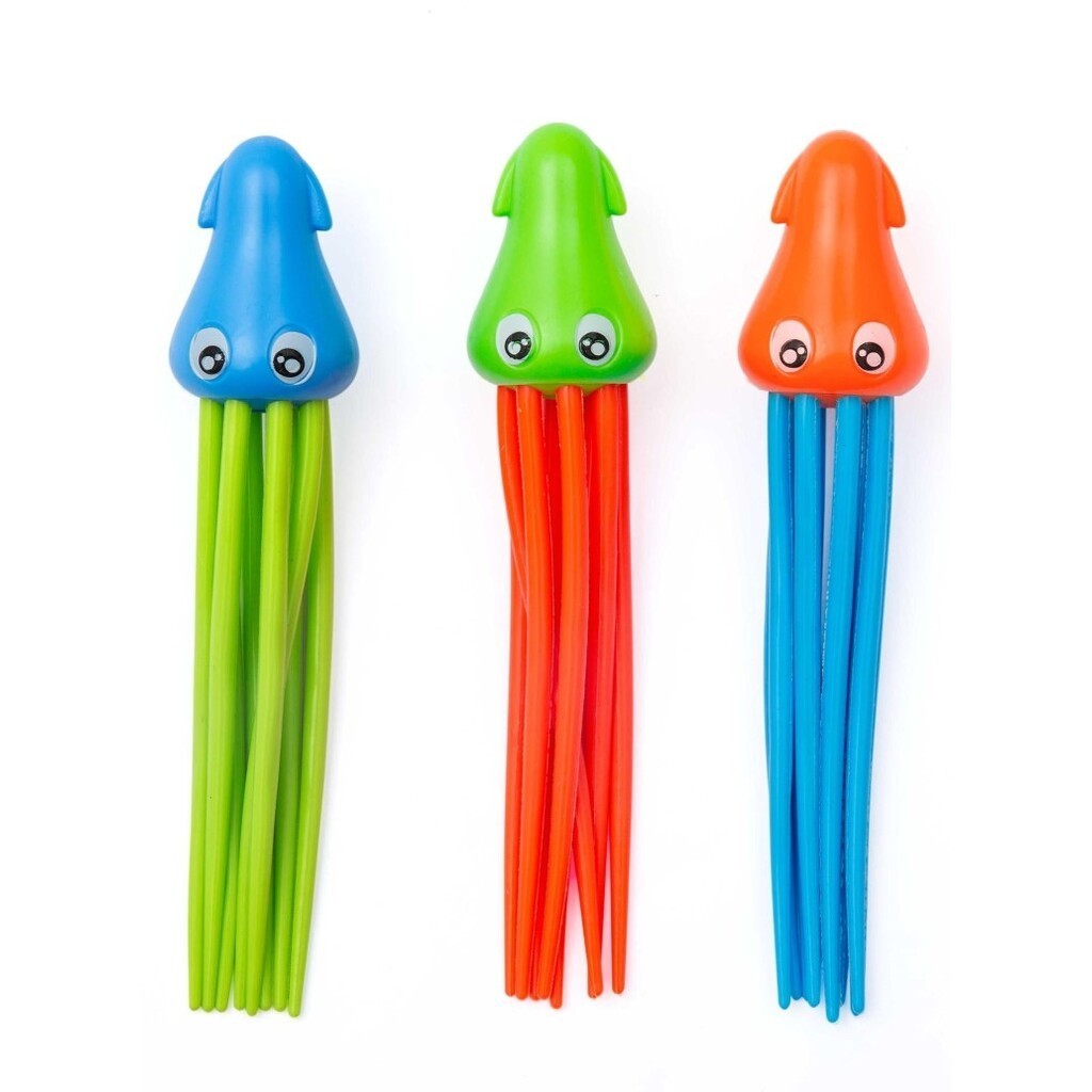 Hydro-Swim Speedy Blæksprutte Dykker og Undervandslegetøj (3 stk)