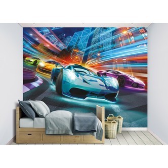 Superbil gaderæs tapet 243 x 305 cm