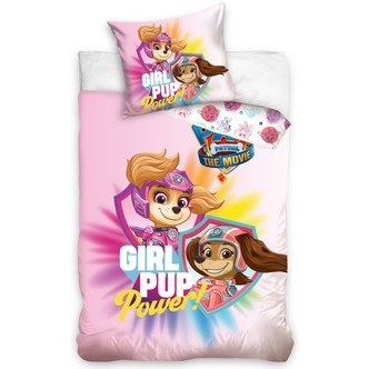 Paw Patrol The Movie ''Girl PUP Power'' Sengetøj 140x200cm