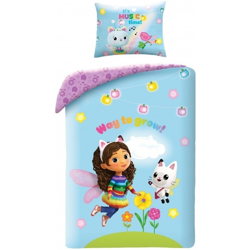 Gabby's Dukkehus Sengetøj 140 x 200 cm - 100 procent bomuld